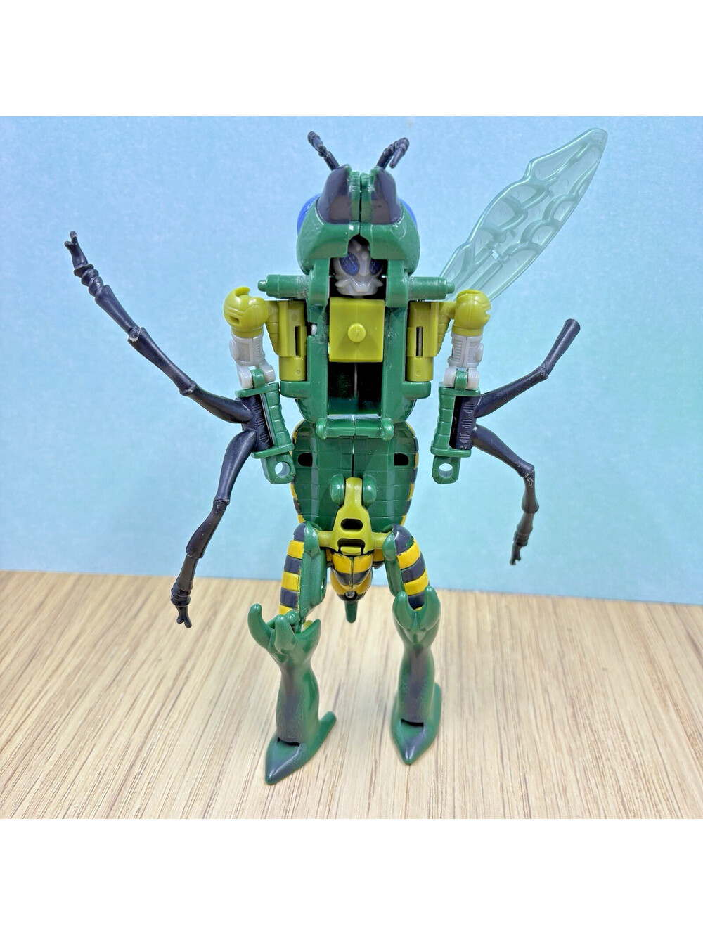 Transformers Beast Wars D-3 Waspinator Waspeeter Almost Complete Missing Wing
